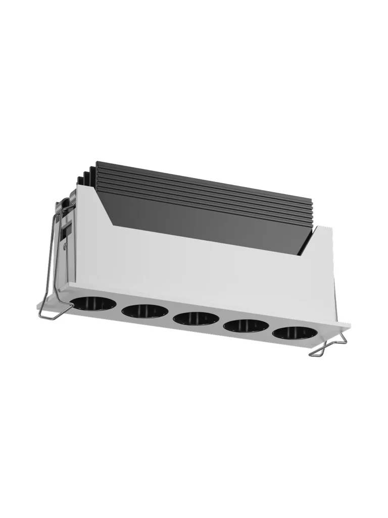 Spot LED empotrable fijo múltiple